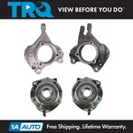 Trq Front Steering Knuckle Spindle Hub Wheel Bearing Kit 4PC For Wrangler Jk. Fixed Price $269.95.