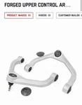 Rough Country 3INCH Lift Control Arms Ram 1500. Fixed Price $315.00.