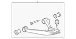 Genuine Gm Front Driver Side Lower Control Arm 20869199. Fixed Price $353.45.