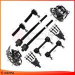10PCS Front Steering Tie Rod End Link Sway Bar For 2004-2006 Chevrolet Colorado. Fixed Price $184.69.