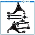 8PC Front Lower Control Arms Tie Rods Suspension Kit For 2005-2010 Kia Sportage. Fixed Price $86.92.