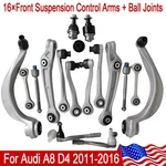 16PCS Front Suspension Control Arms + Ball Joints Kit 4H0407505E For Audi A8 D4. Fixed Price $240.11.