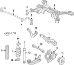 Genuine Honda Trailing Arm 52365-3W0-A00. Fixed Price $153.90.