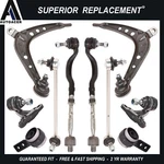 Complete Front Suspension Control Arm Kit 10 Pcs For Bmw E46 325XI 330XI 2001-05. Fixed Price $328.90.