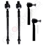 4PCS Suspension Kit Inner & Outer Tie Rod Ends For 2005-2007 Nissan Murano. Fixed Price $41.22.