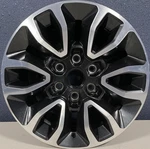 Ford F150 Raptor 12 17X8-1/2 6 Split V Spoke Machined. Fixed Price $287.50.