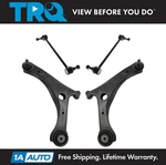 Trq 4 Pc Suspension Kit Control Arms W/ Ball Joints Sway Bar End Links For New. Fixed Price $164.95.