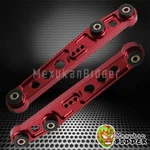 1988-1991 Honda Civic Ef Red Heavy Duty Aluminum Rear Lower Control Arm Kit. Fixed Price $54.62.