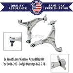 2X Front Lower Control Arms Lh & Rh For 2016-2021 2022 Dodge Durango 3.6L 5.7L. Fixed Price $204.99.