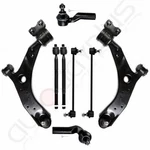 For Mazda 3 & 5 8PCS Front Lower Control Arms Tie Rod Ends Sway Bar Links Kit. Fixed Price $88.31.
