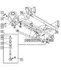 Suspension Track Bar Mopar 52121940AB. Fixed Price $325.68.