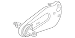 Genuine Volkswagen Trailing Arm 1N3-505-224-B. Fixed Price $209.29.