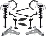 Front Struts Control Arms Tie Rods Sway Bar Bj Fits Cadillac Cts 2003-2007 FE-1. Fixed Price $1234.00.