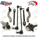 For Toyota RAV4 2006 - 2014 Front Lower Ball Joint Tie Rod End Sway Bar Kit 8PC. Fixed Price $89.99.
