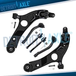 Front Lower Control Arms Tie Rods For Hyundai Azera Sonata Kia Cadenza Optima. Fixed Price $116.78.