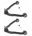 For Moog Set Of Front Upper Control Arms Pair Chevrolet Gmc CK80826. Fixed Price $185.97.