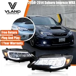 Vland For 2008-2014 Subaru Impreza Wrx Sti Led Headlight W/sequential Signals. Fixed Price $465.51.